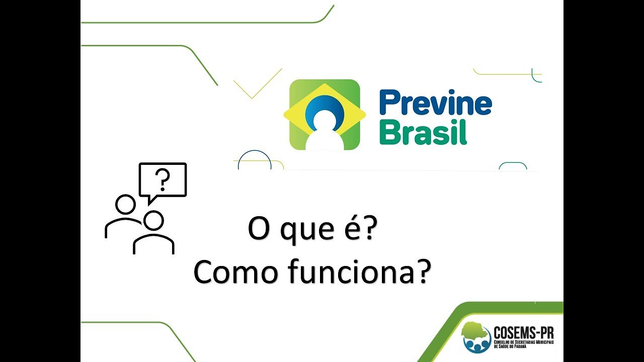 Programa Previne Brasil: resumo das regras do programa