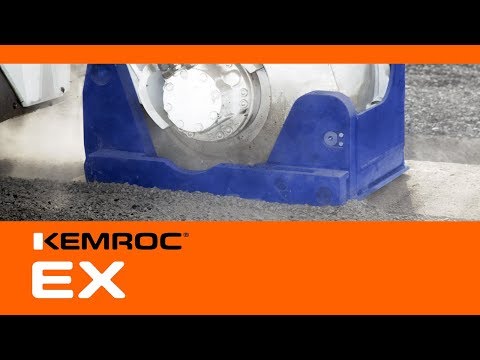 KEMROC EX patch planers for milling  asphalt and concrete with accurate depth control