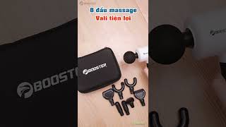 Video review súng massage giãn cơ mini kèm nhiệt​ nóng Booster MINI V3