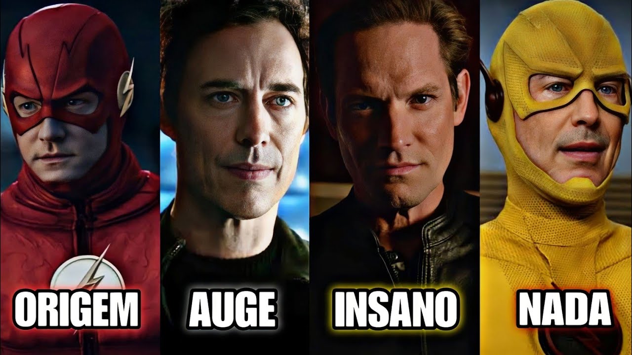 LINHA DO TEMPO DO FLASH REVERSO (TODAS AS TEMPORADAS) | The Future Flash