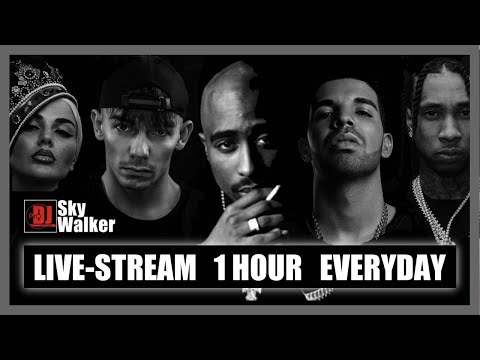Hip Hop R&B DeutschRap LIVE-STREAM DJ SkyWalker | 1 hour Everyday
