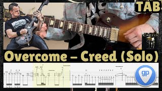 Overcome - Creed (Guitar Solo Cover with TABS)