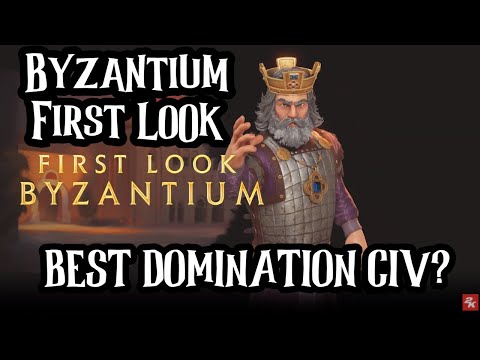Byzantium first look!! (Civ 6 First Look New Frontier Pass)