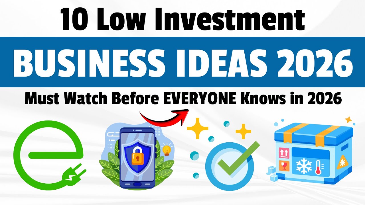 10 Profitable Business Ideas to Start in 2026 (Low Investment)