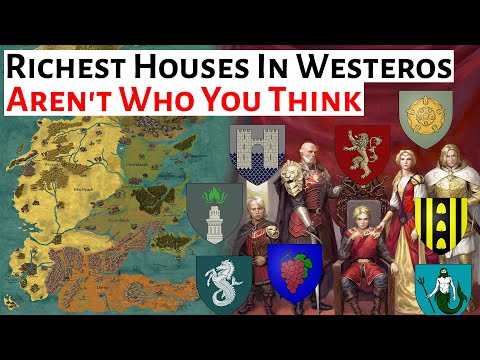 The Richest Houses In Westeros Aren't Who You Think | House Of The Dragon History & Lore Explained