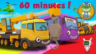 Caroline The Crane and More Trucks For Children | Gecko&#39;s Garage