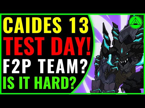 Caides 13 Test Day! (Auto F2P Team?) 👈 Epic Seven
