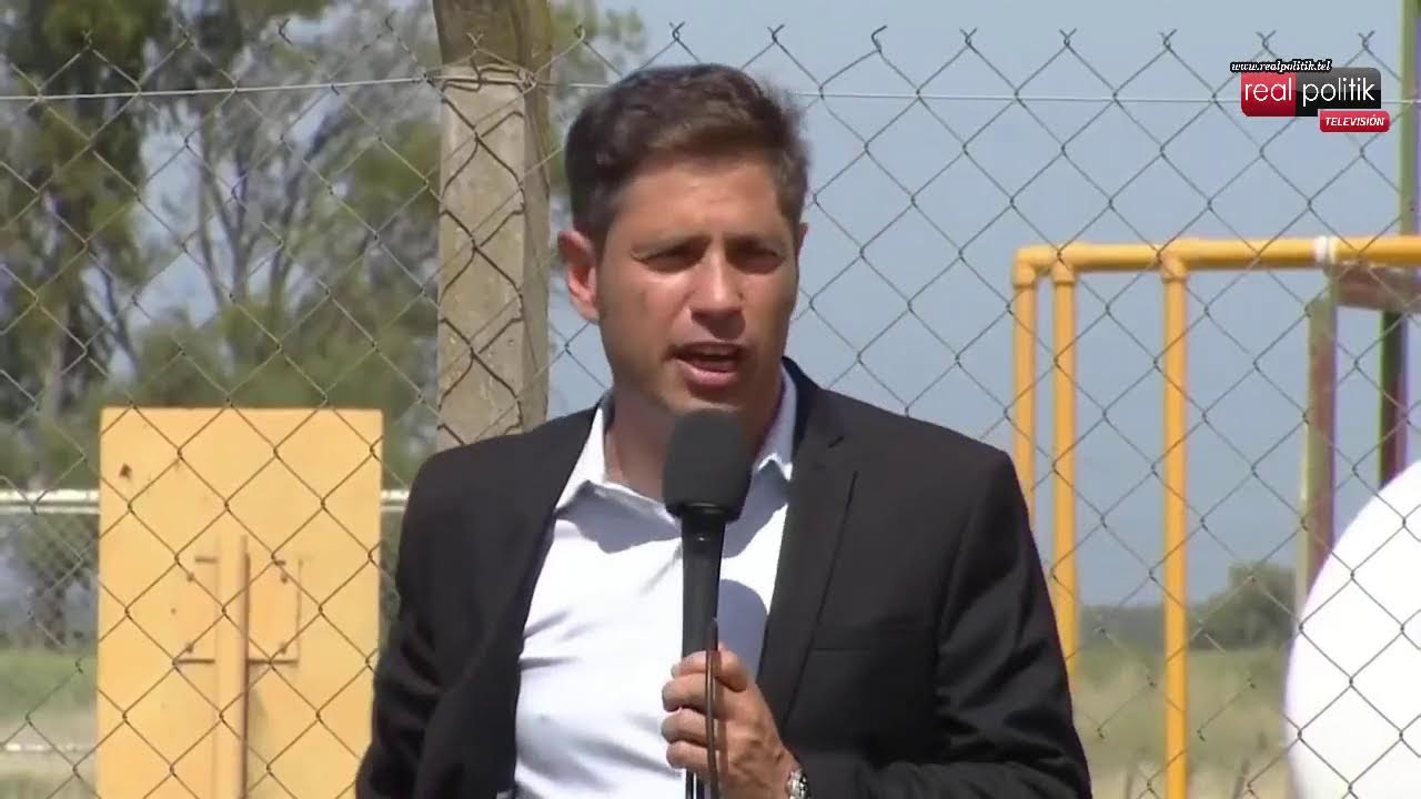 Kicillof: "Las obras son igualdad de oportunidades para la provincia de Buenos Aires"