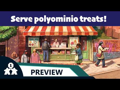 Serve polyomino treats! | Pasteles preview | One Stop Co-Op Shop