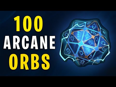 100x Arcane 2024 Orbs (2x Worlds 2024 Mega Orb bundle)  opening - MAXING A LEAGUE OF LEGENDS ACCOUNT