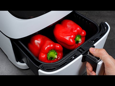 Dieses geniale Paprika-Rezept aus der Heißluftfritteuse wird Sie umhauen!
