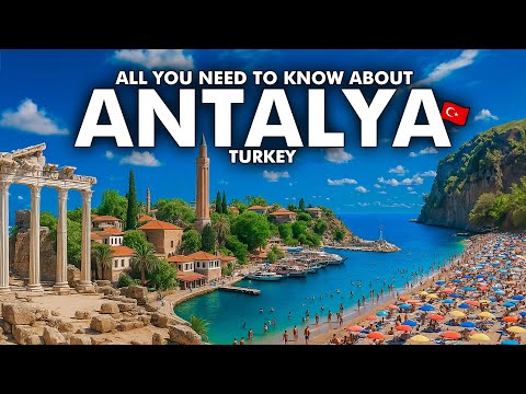 Antalya Turkey Travel Guide: Best Things To Do in Antalya Vlog 4K