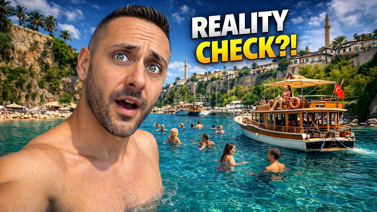 Antalya Turkey Travel Guide: Best Things To Do in Antalya Vlog 4K