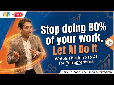 AI for Entrepreneurs video thumbnail