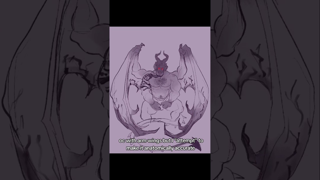 #fantasyart #characterdesign #anatomystudy #figurestudy #monsterromance #demonoc #dragon #artprocess