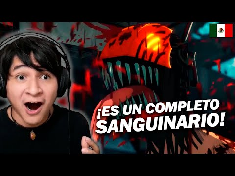 DENJI SE CONVIERTE EN CHAINSAW MAN ¡ESTA TRANFORMACIÓN ES ESPECTACULAR! REACCIÓN A DOBLAJE LATINO ☠️