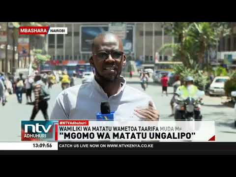 Madereva wakamatwa, matatu yazuiliwa kufuatia mgomo uliotatiza usafiri nchini