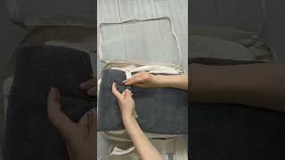 Veľká sada cestovných organizérov 8 ks béžová