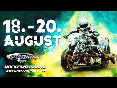 FIM NitrOlympX 2017 auf dem Hockenheimring – TV-Sendung aller Motorradklassen