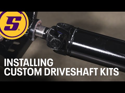 How to Measure and Install A Custom Steel Driveshaft