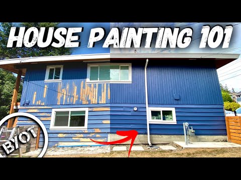 HOW TO PAINT A HOUSE // EXTERIOR PAINTING TIPS