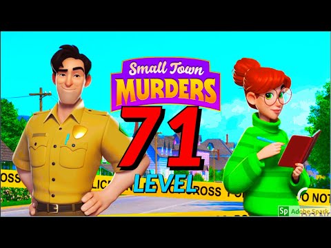 Small Town Murders : Match 3 Crime Mystery Stories Level 71 gameplay android ios new best game