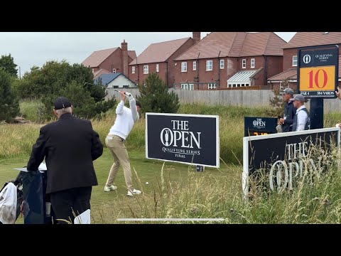 Open final qualifying 2025 at west Lancashire golf club Greg Holmes Josh Crumplin