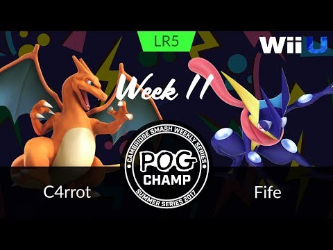 Pog Champ Summer Week 11 - Losers Round 5 - C4rrot (Charizard, Pikachu) vs. Fife (Greninja)
