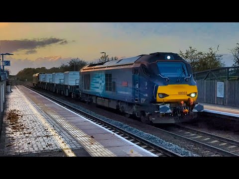 Direct Rail Services, DRS, Class 68, 68033 The Poppy & 68002 Intrepid #class68 #drs #loco #railway