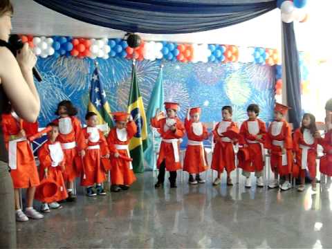 Formatura Jardim II - Escola Primeiros Passos 2010.