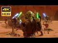 The Jedi Arrive On Geonosis Star Wars Attack Of The Clones 4K HDR