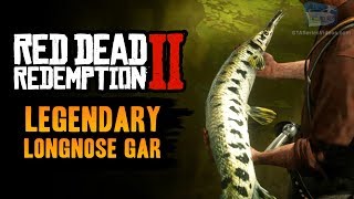 Red Dead Redemption 2 Legendary Fish - Legendary Longnose Gar