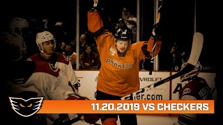 Checkers vs. Phantoms | Nov. 20, 2019