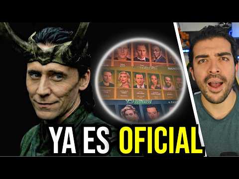 OFICIAL Avengers Doomsday confirmó equipos finales y Loki VENGADOR con Thor vs Doctor Doom, trailer