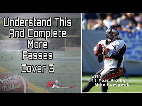 Quarterback Training-Understand The Weakness Of Cover 3 Defense And Complete More Passes