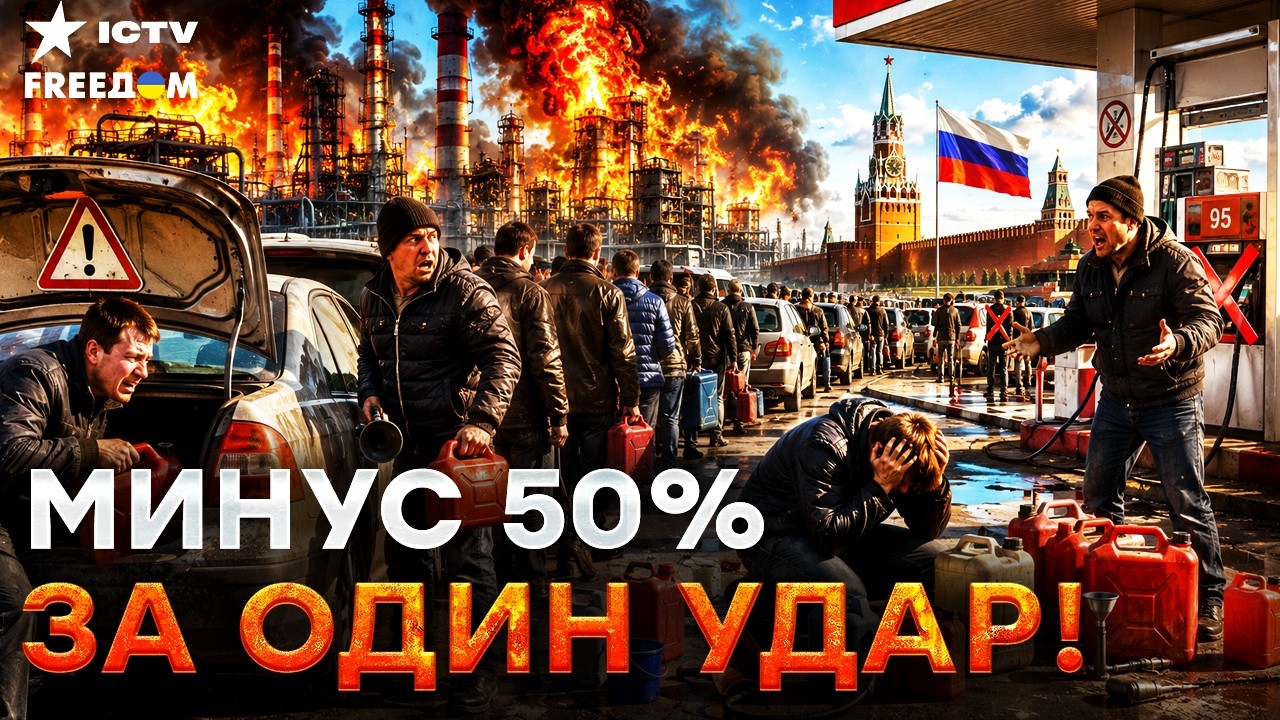ЭТО ТОТАЛЬНЫЙ КРАХ! ОМСКИЙ НПЗ УНИЧТОЖЕН НА 50%! Экономика летит на дно, ВВП ун?