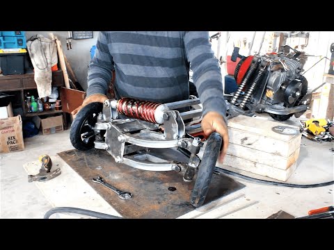 Reverse Trike Tilting Scooter || 3 Wheeled Scooter || DIY ||