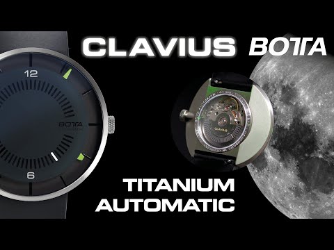 CLAVIUS Automatic - Spacious Time Display by BOTTA Design