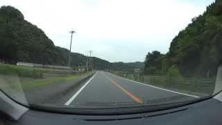 preview picture of video '国道179号、万能峠、土居から上月　車載動画 HX-A500'