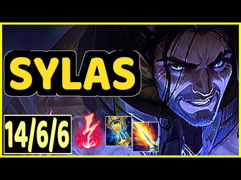 SYLAS VS FIZZ - 14/6/6 KDA MID GAMEPLAY DIAMOND III
