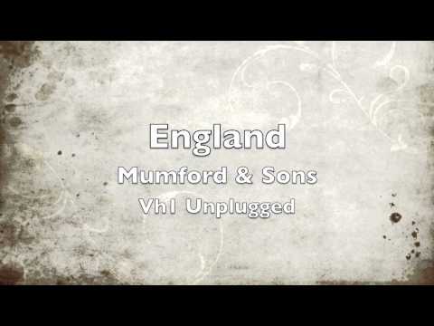 England The National Cover - Mumford And Sons