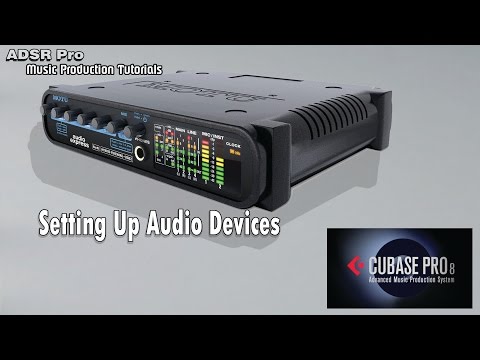 Setting up audio devices / soundcards in Cubase 7.5 quick recap / overview