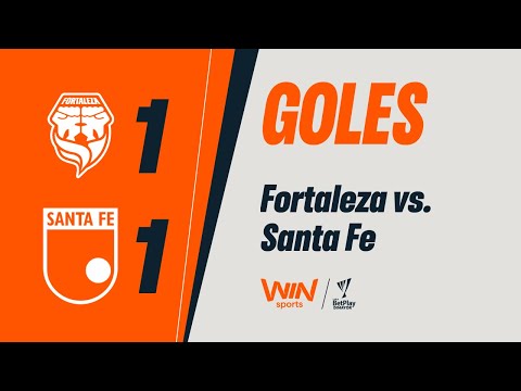 Fortaleza vs. Santa Fe (goals) | Liga BetPlay Dimayor 2026-1 | Matchday 9