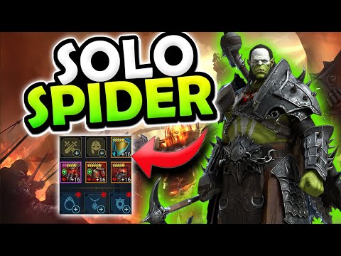 ARTAK SOLO SPIDER 20 & 25 - DON'T SHOW PLARIUM ! | RAID SHADOW LEGENDS