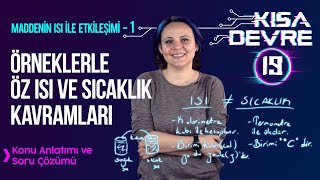 8. Sınıf Fen Maddenin Isı ile Etkileşimi -1: Öz Isı, Isı ve Sıcaklık | Lightboard ile Ders #19