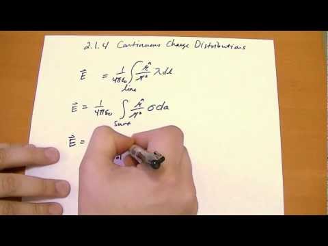 2 1 4 Continuous Charge Distributions