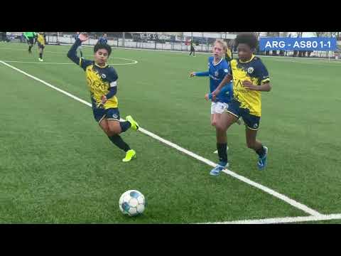 SV ARGON 14-1 vs. AS'80 14-1 (oefenwedstrijd)