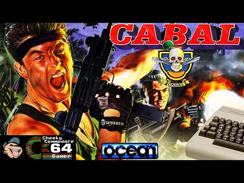 CABAL – Commodore 64 (1989) | Ocean's Intense Crosshair Shooter