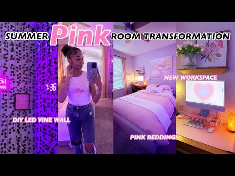 Extreme Room Makeover 2023 | tiktok + pinterest inspired room transformation | decorate with me