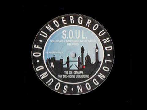 Moving Underground - Underground Solution - Sound Of Underground London Records (Side AA)